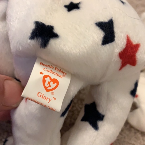Beanie baby Glory. 1997 with tooth tag errors. - Picture 4 of 6
